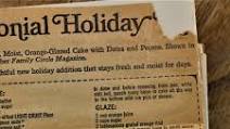 Colonial Holiday Cake Colonial Holiday Cake