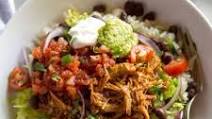 Sweet Pork Burrito Bowls Sweet Pork Burrito Bowls