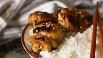 Teriyaki chicken skewers Teriyaki chicken skewers
