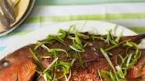 Asian-Style Roasted Whole Fish Asian-Style Roasted Whole Fish