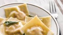 Pumpkin Ravioli with Sage Butter Pumpkin Ravioli with Sage Butter