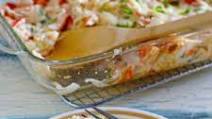 Chinese Baked Lobster and Crab Casserole Chinese Baked Lobster and Crab Casserole