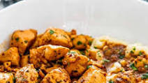 Garlic Butter Chicken Bites Garlic Butter Chicken Bites
