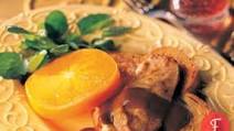 Fuyu Persimmons with Foie Gras Fuyu Persimmons with Foie Gras