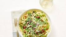 Spring Green Spaghetti Carbonara Spring Green Spaghetti Carbonara