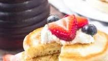 Cream Cheese Pancakes Cream Cheese Pancakes