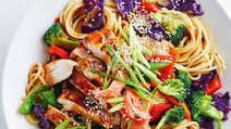 Chicken yakisoba noodles recipe Chicken yakisoba noodles recipe
