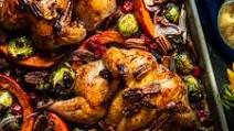 Spatchcock Cornish Hen Tray Bake Spatchcock Cornish Hen Tray Bake