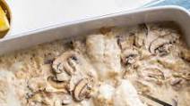 Fish Fillets With Mushroom Sauce Fish Fillets With Mushroom Sauce