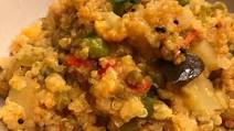 Quinoa khichadi / Quinoa and lentil easy one pot meal Quinoa khichadi / Quinoa and lentil easy one pot meal