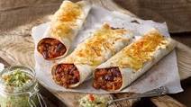Spicy Beef Burritos Spicy Beef Burritos