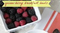 Quinoa-Berry Breakfast Bowls Quinoa-Berry Breakfast Bowls