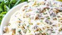 Ground Beef Carbonara Ground Beef Carbonara