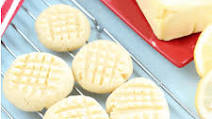 Keto Lemon Shortbread Cookies Keto Lemon Shortbread Cookies