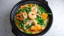 Ginataang Gulay with Pork and Shrimp Ginataang Gulay with Pork and Shrimp
