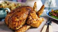 Moroccan-spiced roast chicken Moroccan-spiced roast chicken