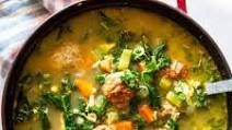 Italian Wedding Soup {Paleo, Keto, Whole30} Italian Wedding Soup {Paleo, Keto, Whole30}