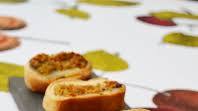 Veggie haggis and mustard bites Veggie haggis and mustard bites
