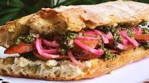 Alejandra Ramos' Choripan Sandwich with Chimichurri Recipe Alejandra Ramos' Choripan Sandwich with Chimichurri Recipe