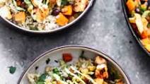 Blackened Chicken Brown Rice Bowls Blackened Chicken Brown Rice Bowls