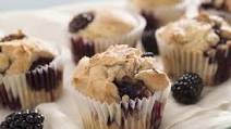 King Arthur Flour's Gluten-Free Blackberry Muffin King Arthur Flour's Gluten-Free Blackberry Muffin