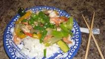 Stir Fry Shrimp with Clear Sauce Stir Fry Shrimp with Clear Sauce