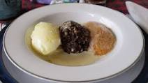 Haggis, Neeps and Tatties with a Whisky Sauce Haggis, Neeps and Tatties with a Whisky Sauce