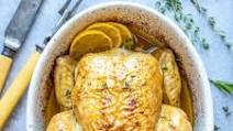 Lemon Garlic Oven Roasted Whole Chicken Lemon Garlic Oven Roasted Whole Chicken