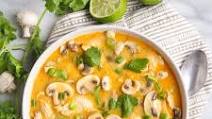 Spicy Thai Coconut Chicken Soup (Tom Kha Gai) Spicy Thai Coconut Chicken Soup (Tom Kha Gai)