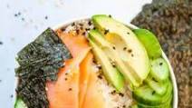 Salmon Sushi Rice Bowl for Kids (and adults!) Salmon Sushi Rice Bowl for Kids (and adults!)