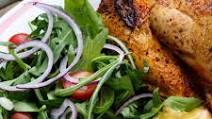 Rotisserie chicken with keto chili béarnaise sauce Rotisserie chicken with keto chili béarnaise sauce
