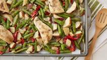 Chicken and Vegetables Sheet-Pan Meal Chicken and Vegetables Sheet-Pan Meal