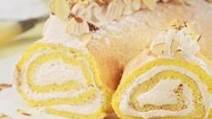 Almond Sponge Roll Recipe & Video Almond Sponge Roll Recipe & Video