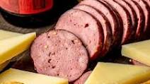 Smoked Wild Boar & Bison Summer Sausage Smoked Wild Boar & Bison Summer Sausage