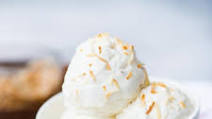 Homemade Coconut Ice Cream Homemade Coconut Ice Cream