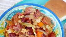 Portuguese Bean Soup with Smoked Ham Hock & Linguica Portuguese Bean Soup with Smoked Ham Hock & Linguica