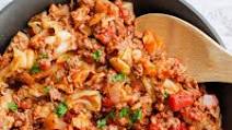 Amish One Pan Ground Beef and Cabbage Skillet Amish One Pan Ground Beef and Cabbage Skillet