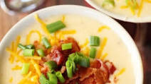 Easy Cheesy Loaded Potato Soup Easy Cheesy Loaded Potato Soup