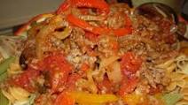 Italian Pepper and Sausage Dinner Italian Pepper and Sausage Dinner
