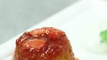 Flourless citrus cake with English strawberries and vanilla yoghurt Flourless citrus cake with English strawberries and vanilla yoghurt