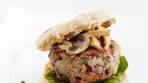 Veggie Burgers with Mushrooms Veggie Burgers with Mushrooms