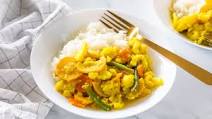 Indian Coconut Vegetable Curry Indian Coconut Vegetable Curry