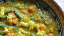 Indian Vegetables with Coconut Lentils Indian Vegetables with Coconut Lentils