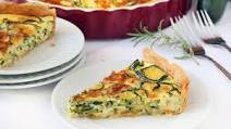 Herbed Zucchini Pie Herbed Zucchini Pie