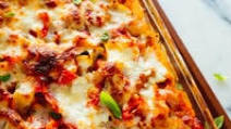 Baked Ziti with Roasted Vegetables Baked Ziti with Roasted Vegetables