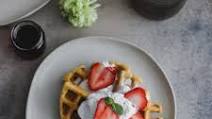 grain-free strawberry shortcake waffles grain-free strawberry shortcake waffles