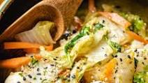 Stir-Fried Napa Cabbage with Quail Eggs Stir-Fried Napa Cabbage with Quail Eggs