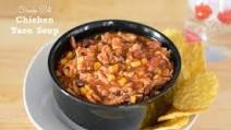 Heart-Healthy Crock Pot Chicken Taco Soup Heart-Healthy Crock Pot Chicken Taco Soup
