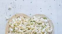 Parmesan Chive Popcorn Parmesan Chive Popcorn