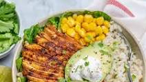 Grilled Chicken Burrito Bowl Grilled Chicken Burrito Bowl